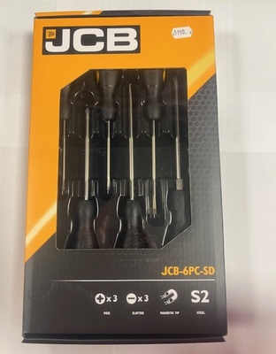 JCB 6PC-SD Csavarhúzó szett 6 db